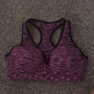 PINK Push Up yoga bra